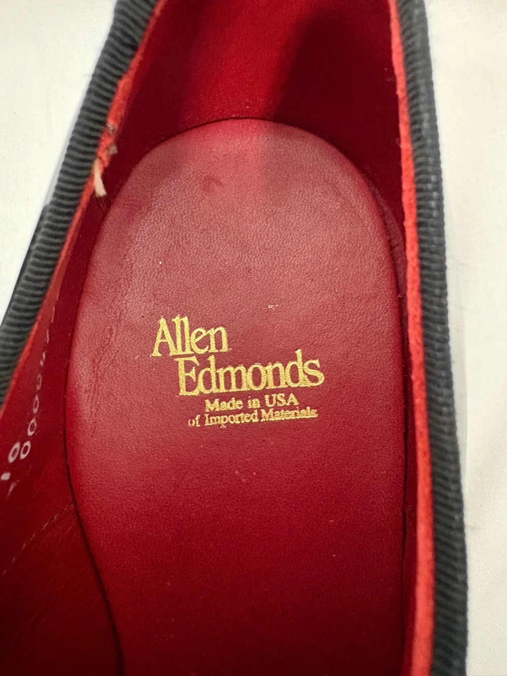 Allen Edmonds Carlyle Plain-toe Oxford Dress Shoe Black Patent Size 10 E